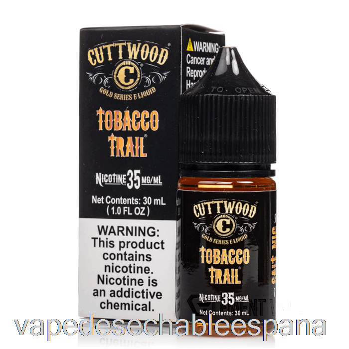 Vape España Tabaco Trail - Sales De Cuttwood - 30ml 35mg